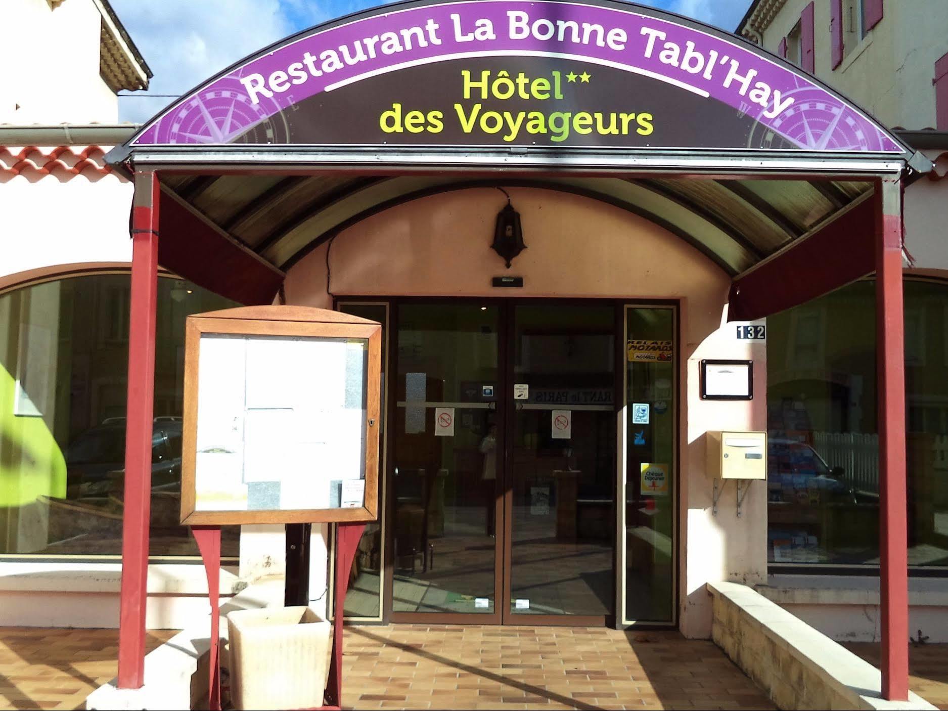 Logis Hotel Des Voyageurs Restaurant La Bonne Tabl'Hay Livron-sur-Drome Exterior photo